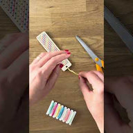 Cotton Twist - Make your own Stitched Tassel Bookmark