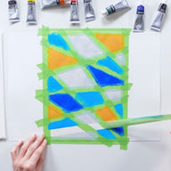Masking Tape Art Set - Beginner Art Gift Set