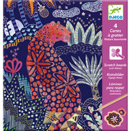 Djeco Scratch Boards - Lush Nature DJ09728&nbsp;for children age 7 to 13 years old.