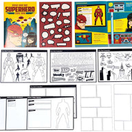 design your own superhero comic book