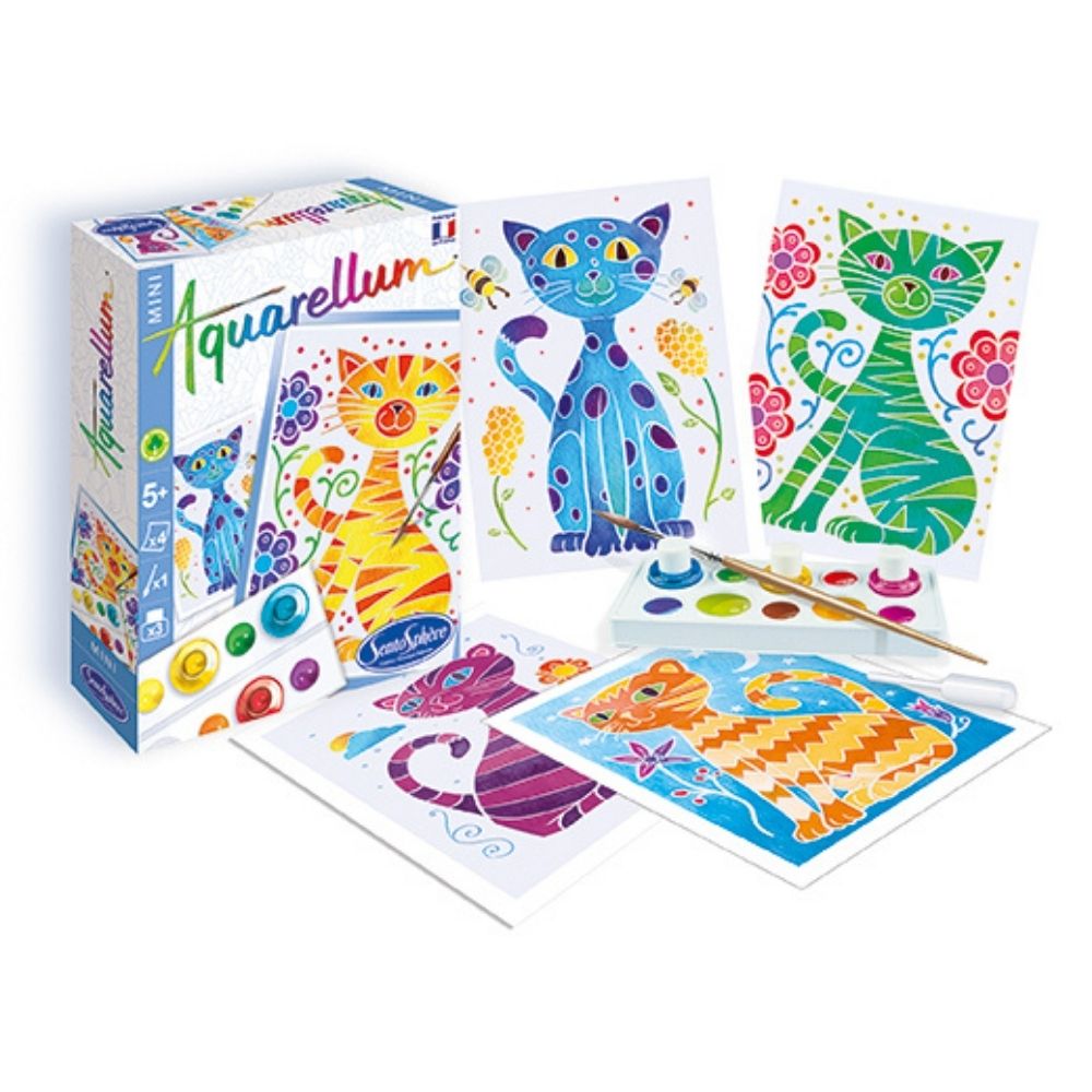 aquarellum mini cats
