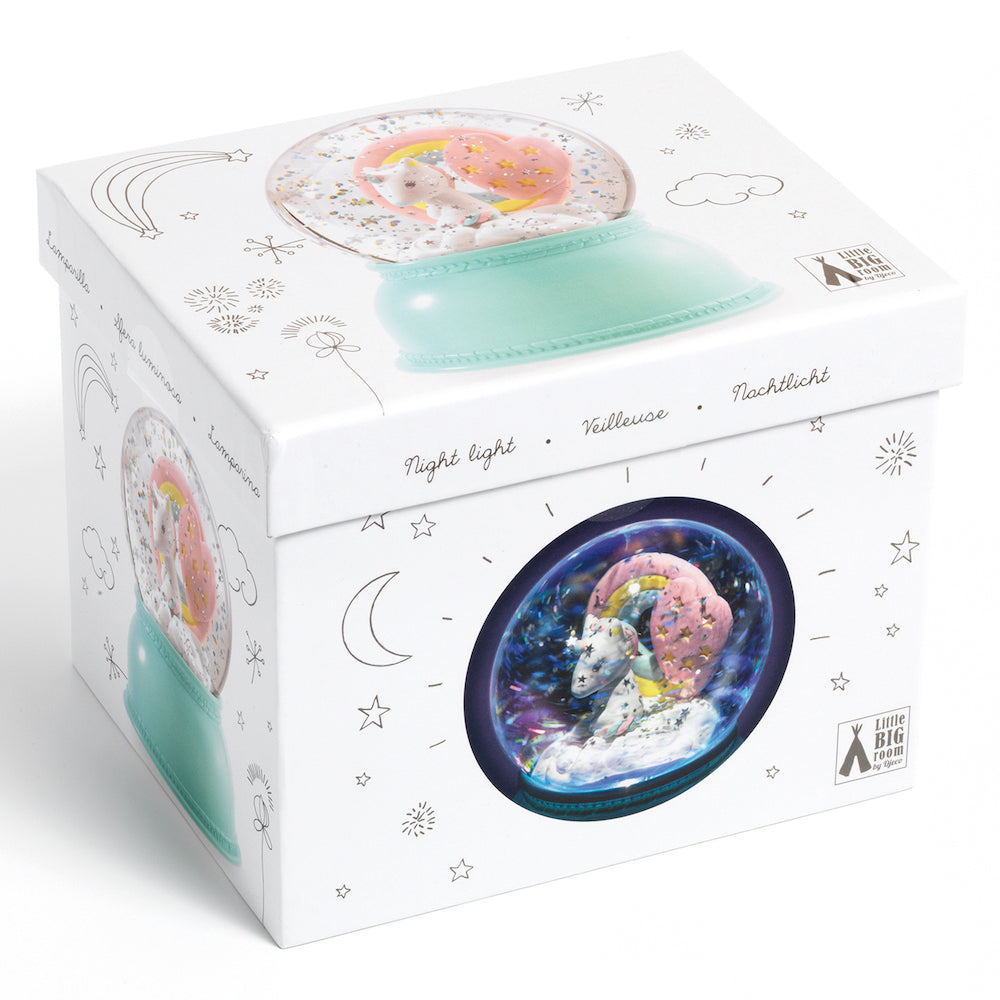 Djeco Unicorn snowglobe