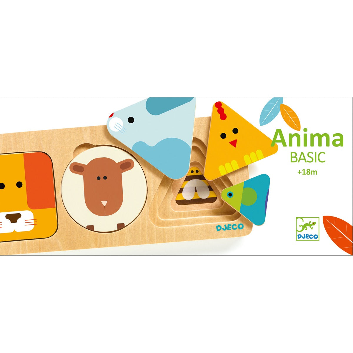 Wooden puzzles for toddlers