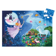 Djeco Silhouette Puzzle Fairy & Unicorn
