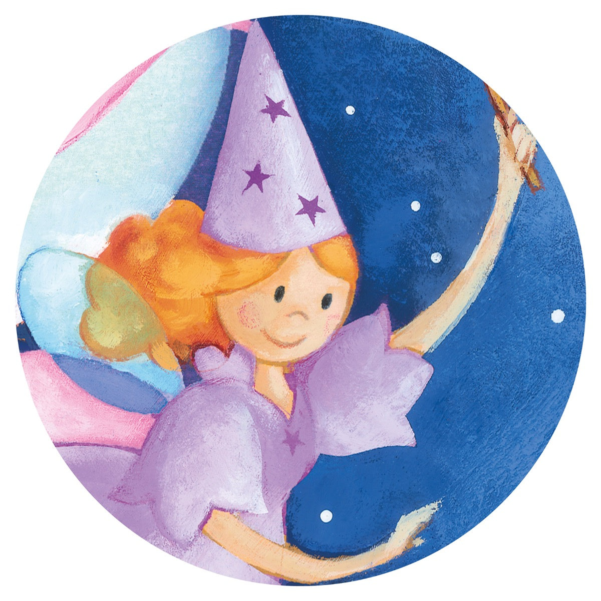 Djeco Silhouette Puzzle Fairy & Unicorn
