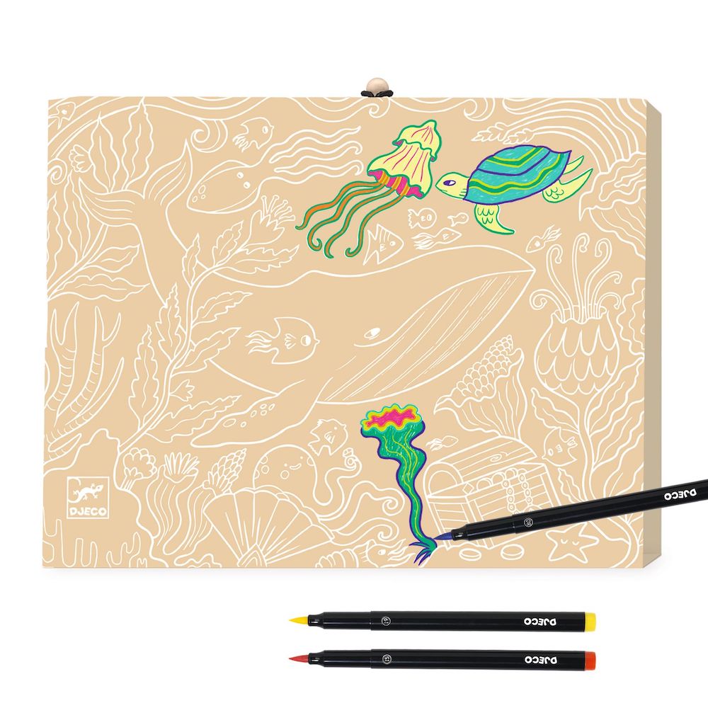 djeco first brush pens box