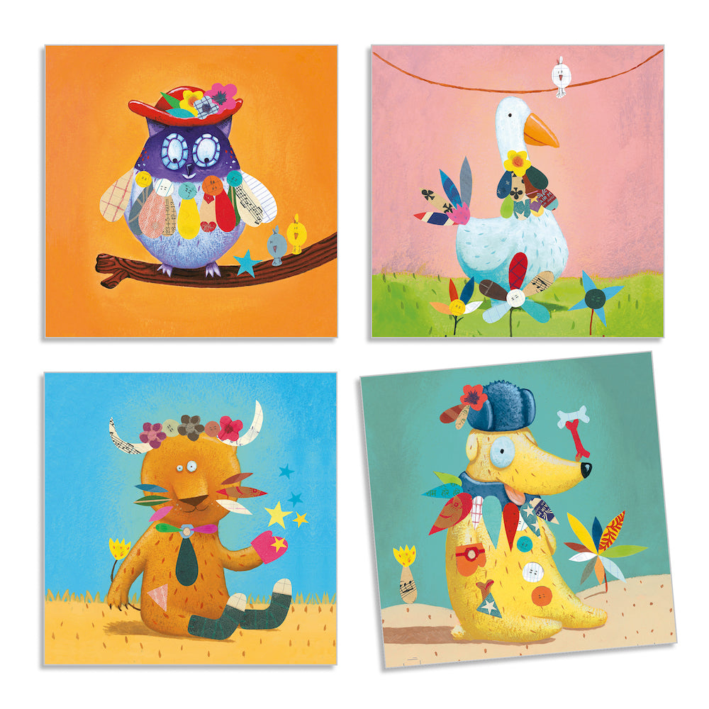 Djeco create with stickers