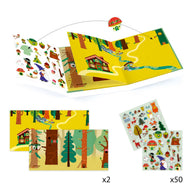 Sticker stories for kids