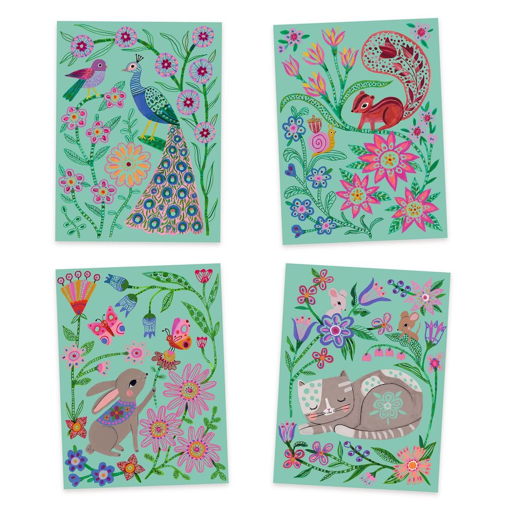 Djeco Scratch Cards - Encounters