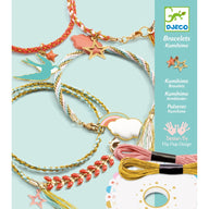 djeco kumihimo bracelets - celeste