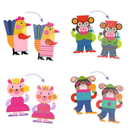 Create with stickers sparkles