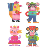 Djeco create with stickers sparkles