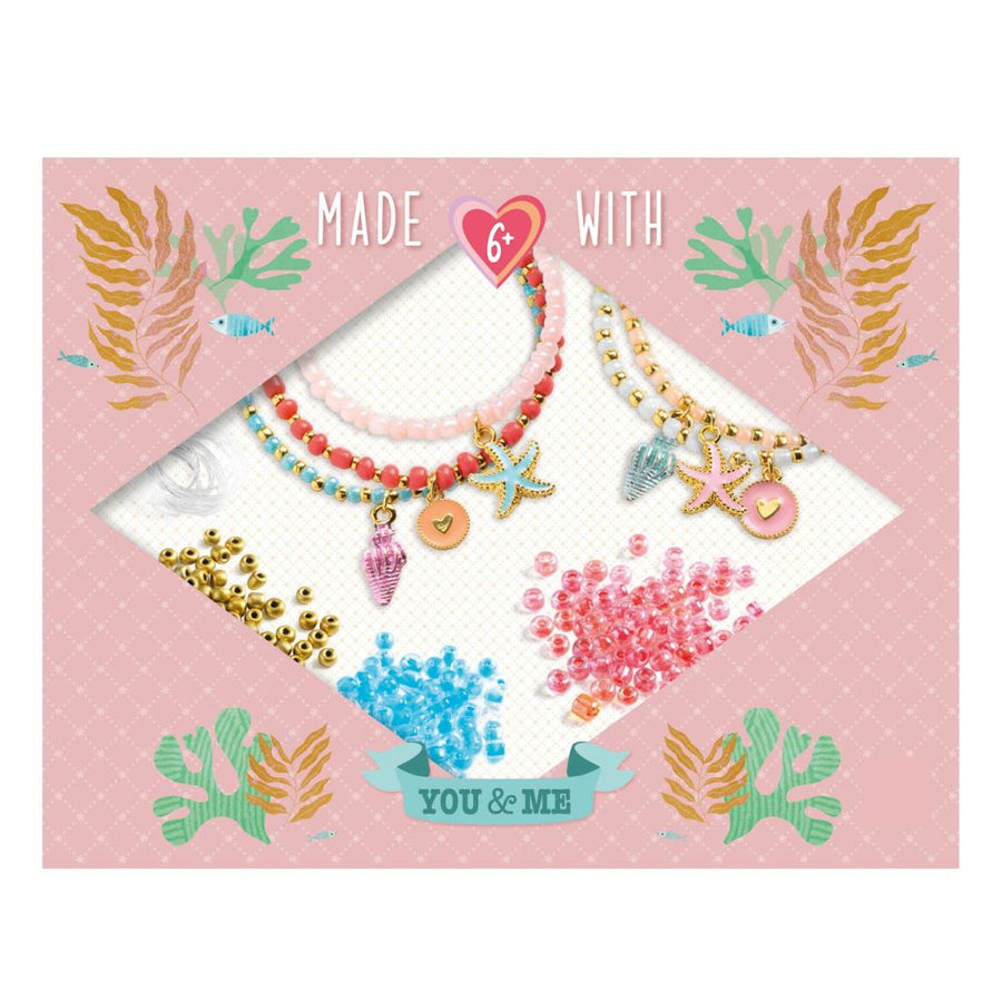 Djeco Friendship Bracelets Kit - You & Me - Sea Multi-Wrap DJ00013