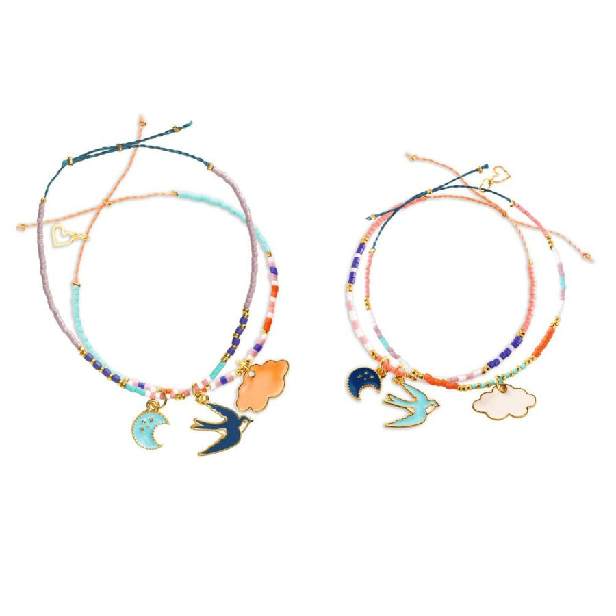 Djeco Friendship Bracelets Kit - You &amp; Me - Sky Multi-Wrap DJ00016