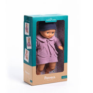 Djeco Pomea - Dahlia Purple Doll - suitable from 18 mths