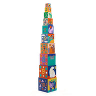 Djeco Stacking Blocks - Wild Animals