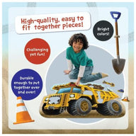 Peaceable Kingdom Shiny Dump Truck Floor Puzzle