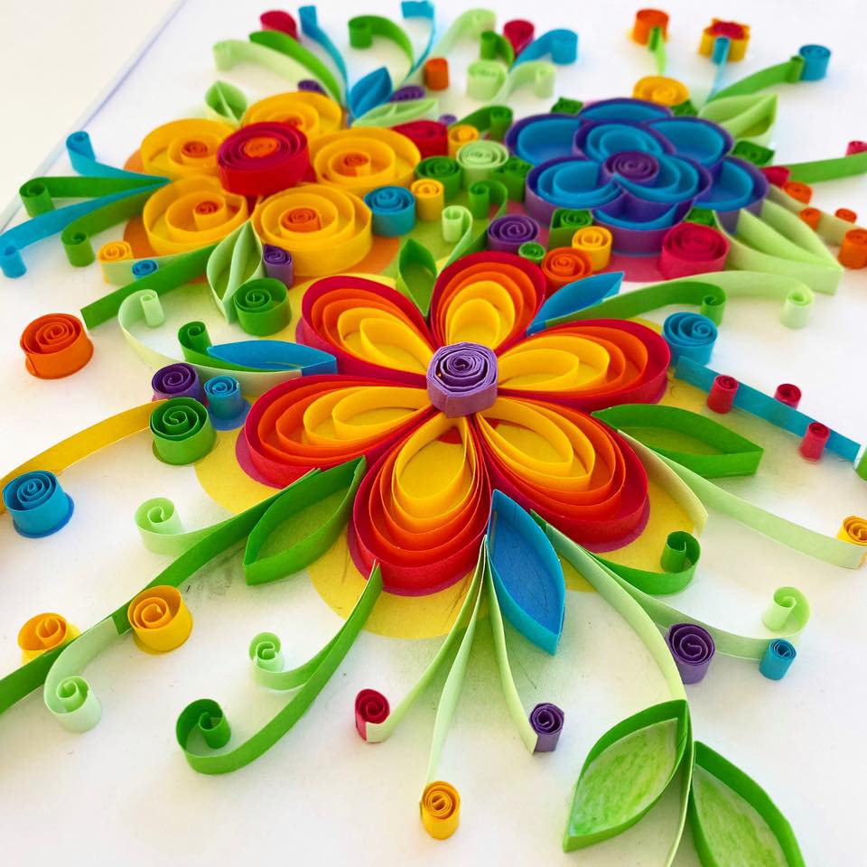 Sentosphere Quilling Art - In the Flowers