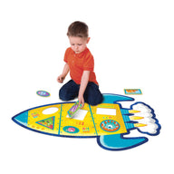 Peaceable Kingdom Shiny Rocket Floor Puzzle